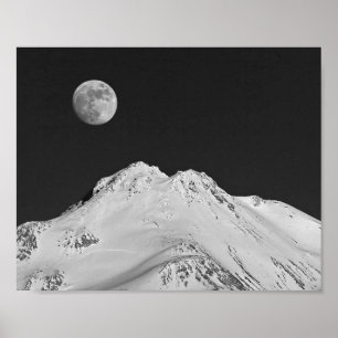 POSTER 434 LUNE SUR SHASTA #1 (8X10)