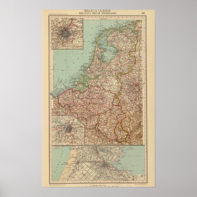 Poster 44 Belgique et Hollande (Devant)