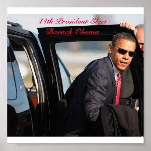 Poster 44th President ElectBarack Obama