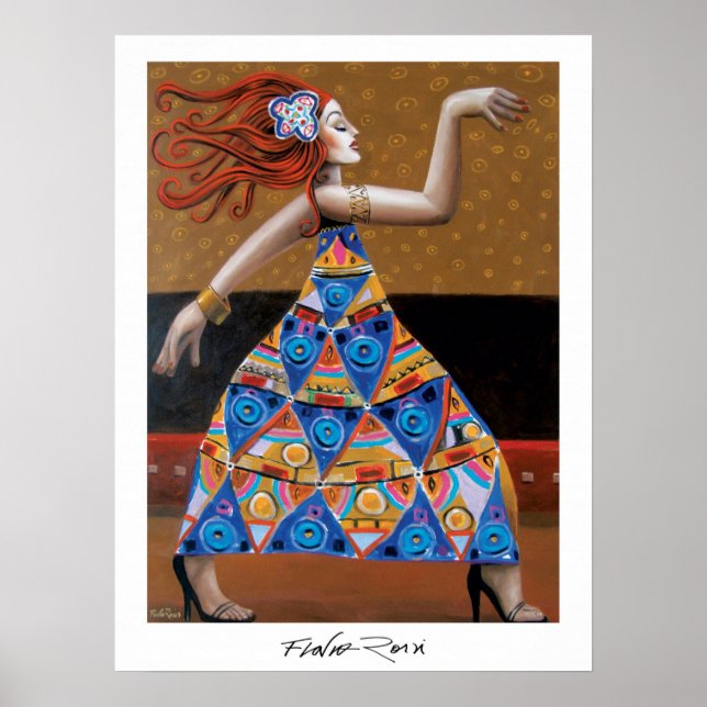 Poster 45,72x60,96cm: A Dama by Flavio Rossi (Front)