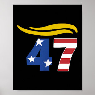 Poster 47 Trump Cheveux _1