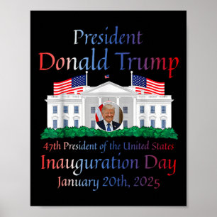 Poster 47e président des États-Unis 