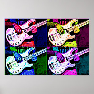 Poster 4 cordes