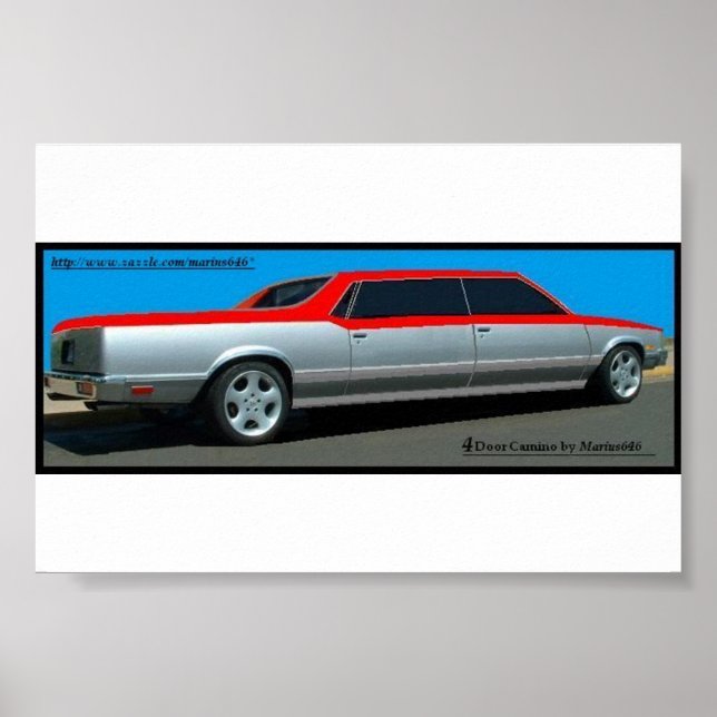 Poster 4 Door El Camino par Marius646 (Devant)