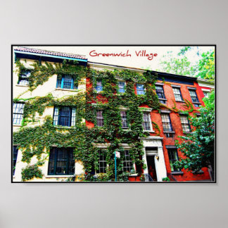 Poster 4 - Greenwich Village, New York
