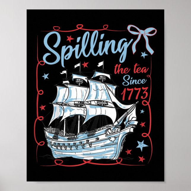 Poster 4 juillet en train de dévoiler les potins depuis 1 (Devant)