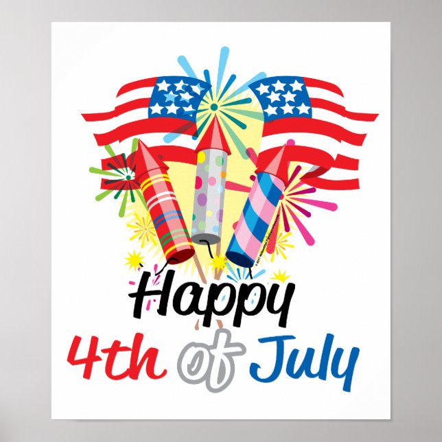 Poster 4 juillet feux (Devant)