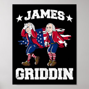 Poster 4 juillet James Madison Griddy James Griddin 1