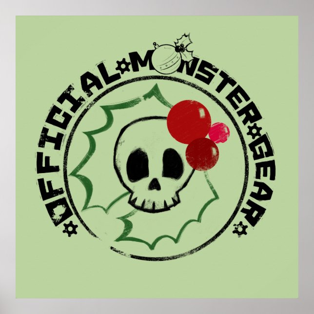 Poster 4 Petits monstres - Nessa Holiday Logo 2 (Devant)