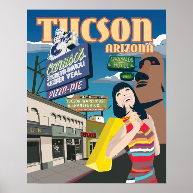 Poster 4e Avenue de 20 po x 16 po (Devant)
