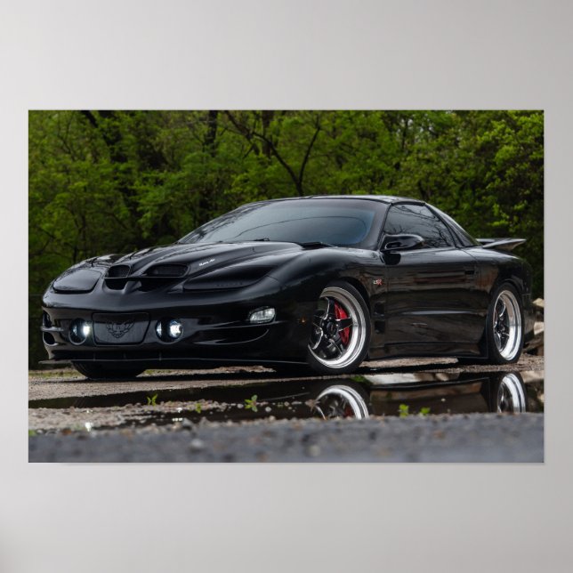 Poster 4e Gen WS6 Ram Air Trans Am (Devant)