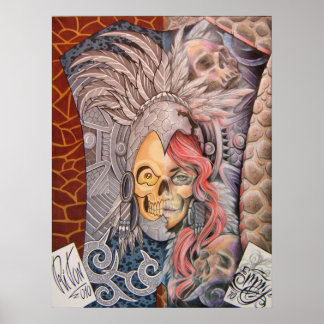 Poster 50/50 TATTOO ART repro 4