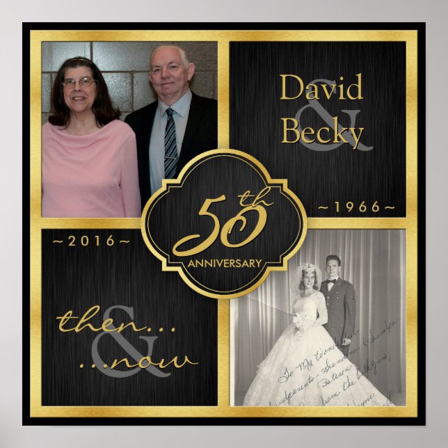 Poster 50e anniversaire de hier et aujourd'hui 2016 (Devant)