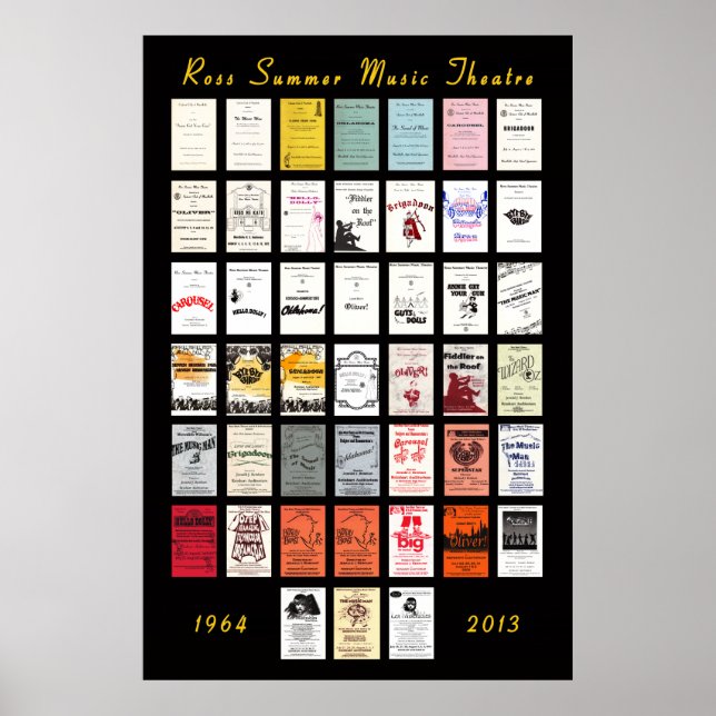 Poster 50e anniversaire de la RSMT (Devant)