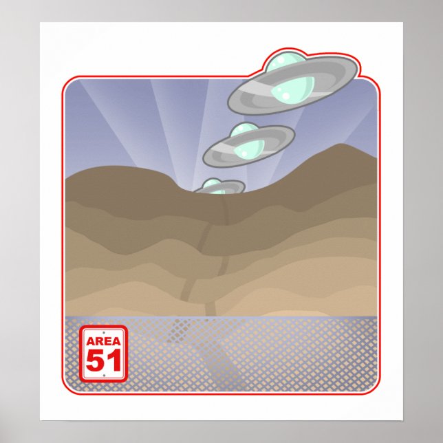 Poster 51 Déserts Imprimer (Devant)