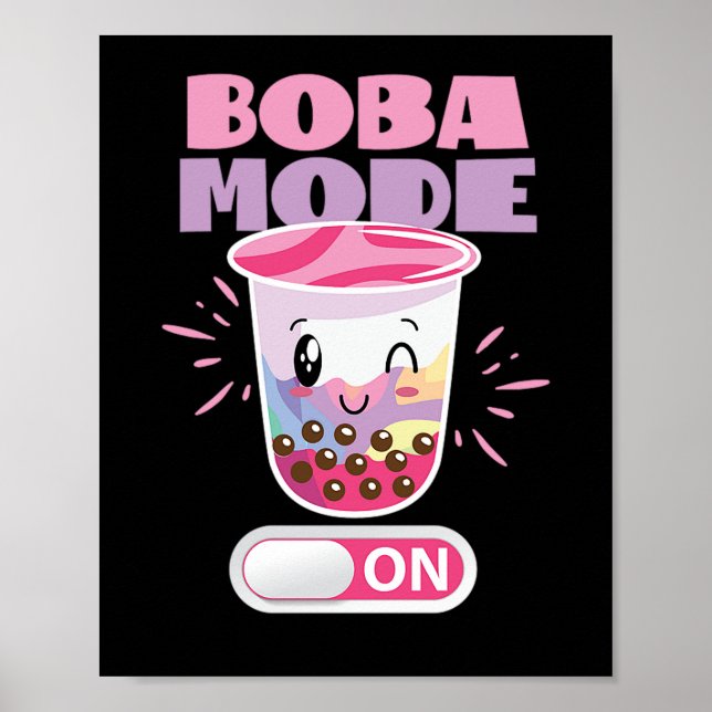 Poster 53.Boba Tea Mode Boba Activé (Devant)