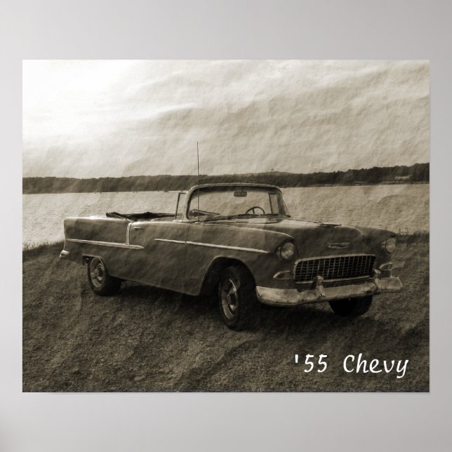 Poster '55 Chevy (Devant)