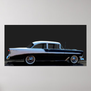 POSTER '56 CHEVY BEL AIR