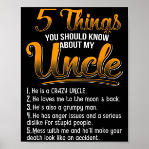 Poster 5 Choses Que Vous Devriez Savoir Sur Mon Oncle Drô