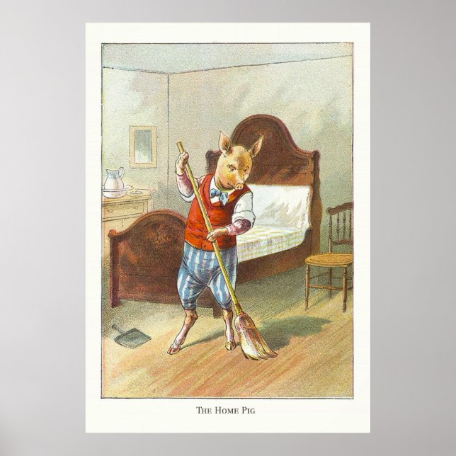 Poster 5 Little Pigs : The Home Pig (Devant)