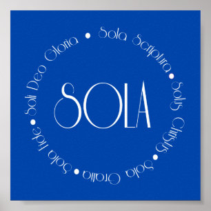 Poster 5 solas