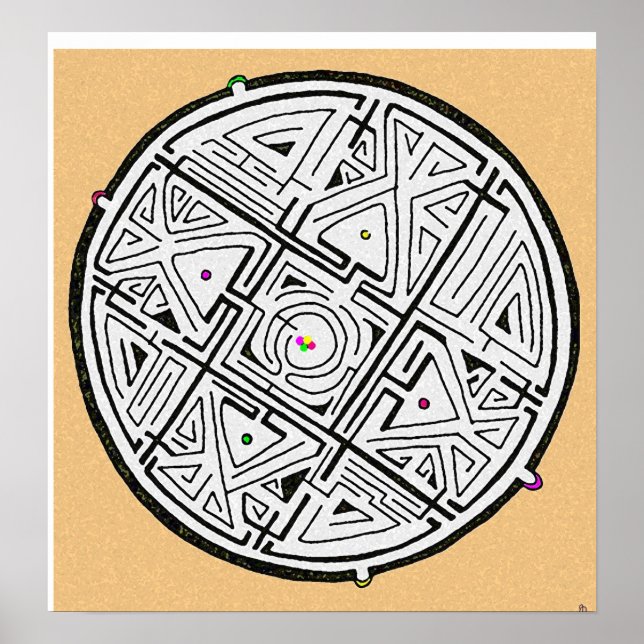 Poster 5 solutions conception labyrinthique (Devant)