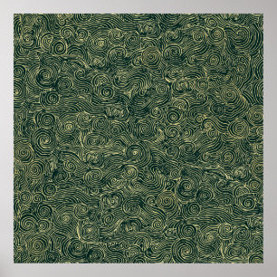 Poster 5k Arrière - plan traditionnel de design chinois