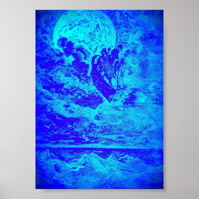 Poster 5x7 Ghost Ship in the Sky (Front)