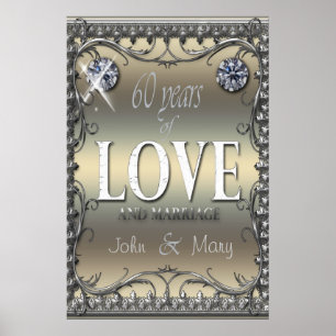 Poster 60 ans d'amour