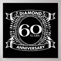 60ème jour de l'anniversary