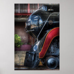 Poster 611 - Classe NW - J - vapeur 4-6-4