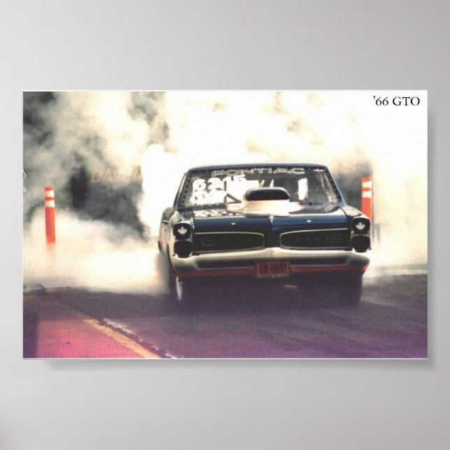POSTER '66 GTO (Devant)