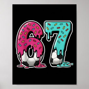 Poster 67 Glace au Dégoulinage de Football Slang Gen Alph