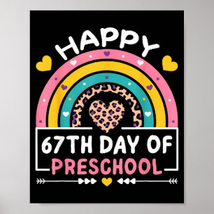 Poster 67 Jours D'école Joyuse 67e Journée D'école Matern