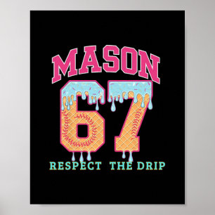 Poster 67 Mason Glace Vendre Goutte Respecter La Goutte 
