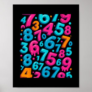 Poster 67 Meme Caché Tendance Gen Z Alpha Six Sept 6 7