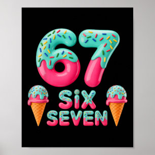 Poster 67 Mème de glace qui coule Drôle Six Sept Gen Alph