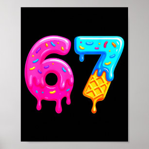 Poster 67 Meme Glace Goutte Drôle Six Sept Génération Alp