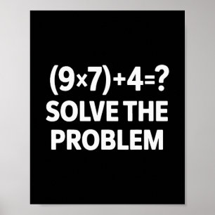Poster 67 Mème Pemdas Prof de maths élémentaire 