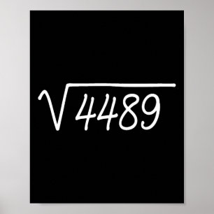Poster 67 Même Racine Carrée 4489
