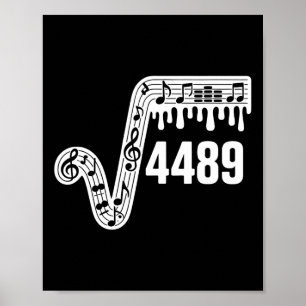 Poster 67 Musique Drip Mème Racine Carrée 4489 Argot Drôl
