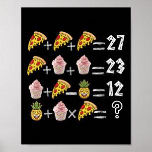 Poster 67 Opérations Ordre Math Pemdas Mème Drôle Profess