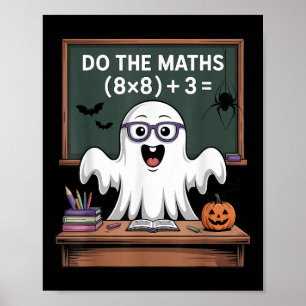 Poster 67 Prof Ghost Halloween Six Seven Meme Fait Le M