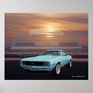 Poster 67 s/s camaro