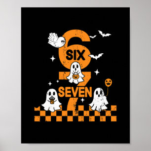 Poster 67 Six Seven Mème 6 7 Costume de couple assorti Ha