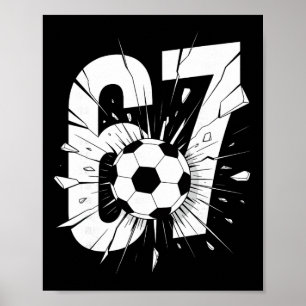 Poster 67 Soccer Six Seven 6 7 Mème 67 _2
