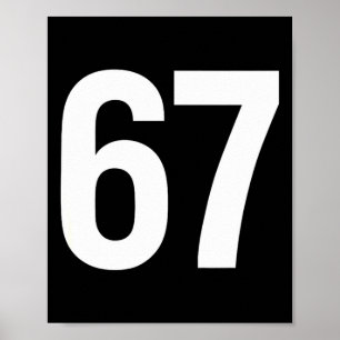 Poster 67 Style d'énergie Aura Alpha Gen-z Meme