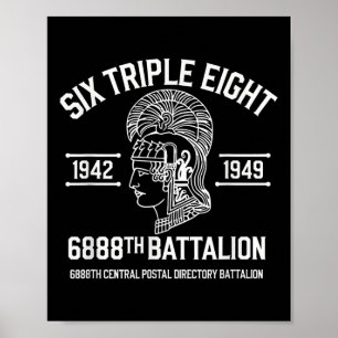 Poster 6888e Bataillon du Répertoire postal central 6 Tri