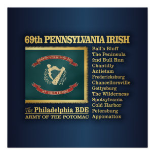 Poster 69th Pennsylvania Irish (BH)