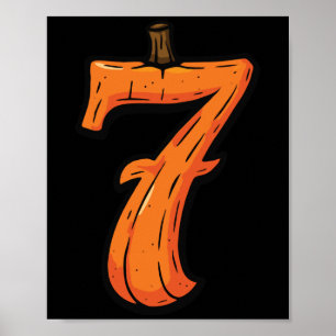 Poster 6 7 Drôle Six Sept Costume Halloween Costume Corre